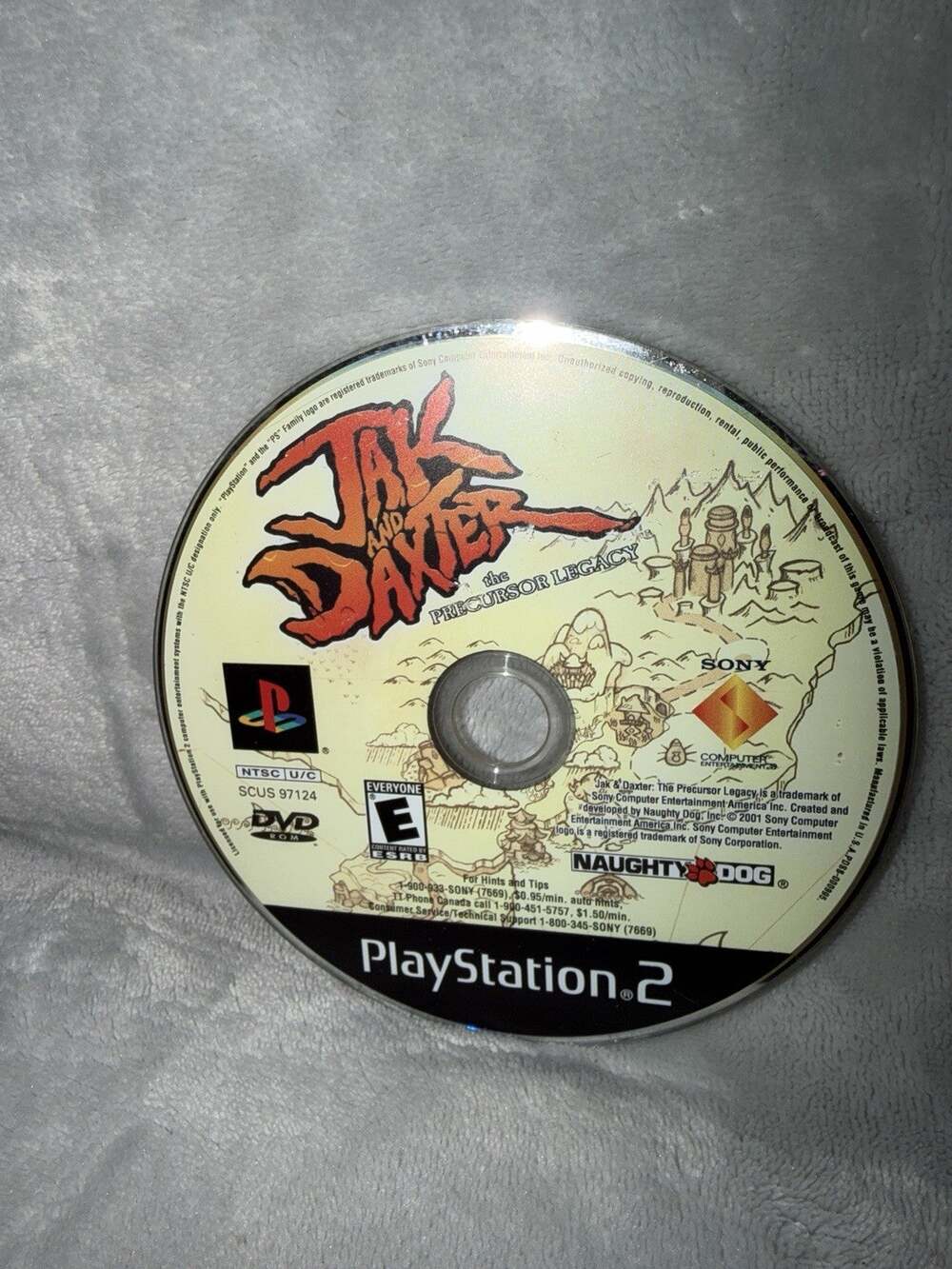 Jak X Combat Racing Sony PS2 PlayStation 2 Disc Only Loose Jak & Daxter